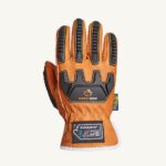 Cut & Puncture Resistant Gloves; Style: Leather ; Coating Material: Uncoated ; Coating Coverage: Uncoated ; Glove Type: Cut, Puncture & Abrasion-Resistant ; ANSI/ISEA Cut Resistance Level: A6 ; Primar