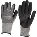Cut & Abrasion-Resistant Gloves: Size XL, ANSI Cut A5, Polyurethane, ATA & HPPE (MOQ=1, Pkg Qty=1)