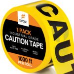 1,000' x 3" x 2 mil Polyethylene Barricade Tape (MOQ=1, Pkg Qty=1)