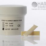 Strep B Carrot Broth Tiles, Hardy Diagnostics - Z140T, Jar of 20 tiles, Strep B CarrotBroth Tiles