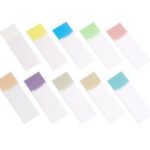 Surgipath Snowcoat Microscope Slides, Leica - 3800350, Snowcoat slides, colored ends