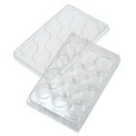 12 Well Non-treated Plate with Lid, Individual, Sterile