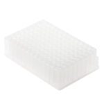 96 Deep Well Storage Plate, 1.0mL, PP, Round Well, V-Bottom, Sterile