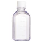 500mL Media Bottle, Square, PETG, Individually Wrapped, Sterile
