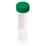 TUBE & CAP, 50mL Centrifuge Tube & Cap, Self-Standing - Bags, Non-sterile (Tubes and Caps Packed Separately)