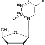 5’-Deoxy-5-fluorocytidine-13C,15N2