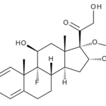 Triamcinolone acetonide 100 ug/mL in Methanol