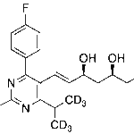 N-Desmethyl Rosuvastatin-d6 Disodium Salt