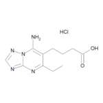 Ametoctradin metabolite M650F01 hydrochloride