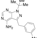 4-Amino-1-tert-butyl-3-(3-methylbenzyl)pyrazolo[3,4-d]pyrimidine